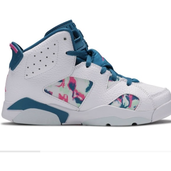 Jordan Other - Kids Jordon 6 Retro PS “Green Abyss”